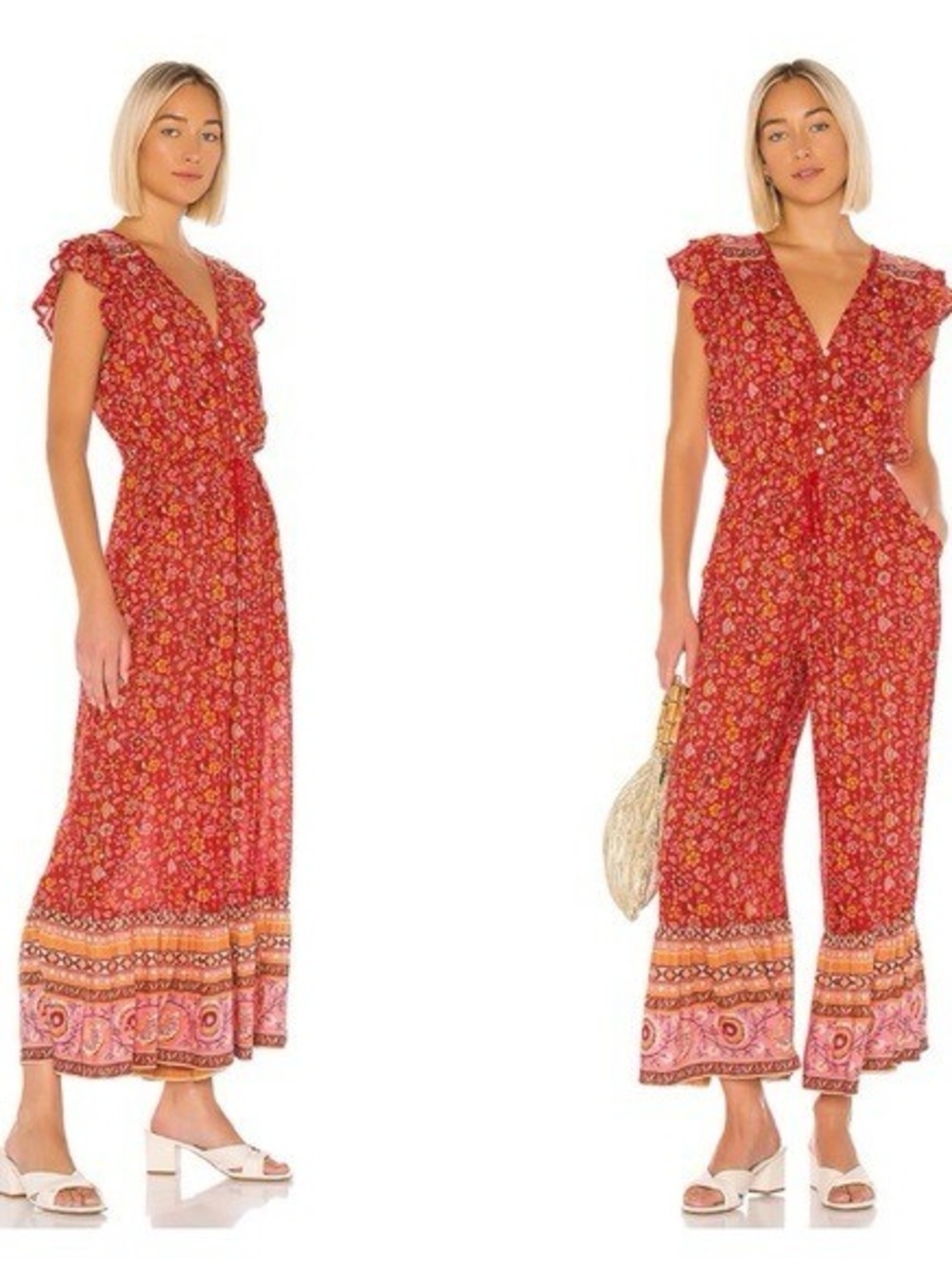 Spell Dahlia Jumpsuit size small EUC